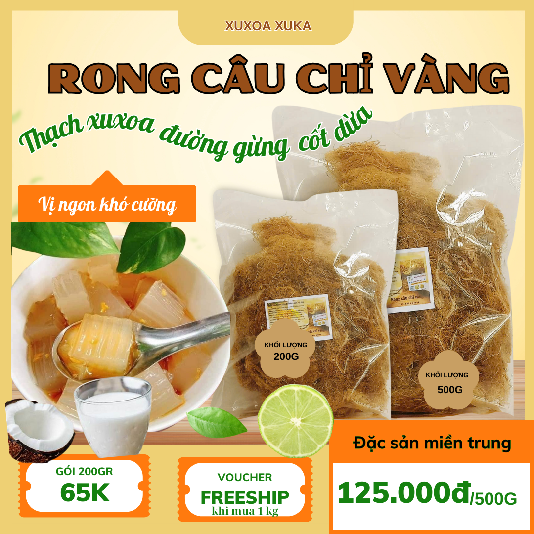 RONG BIỂN KẸP HẠT DINH DƯỠNG -500gr