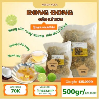 Rong Xuxoa Đảo Lý Sơn nấu thạch đông - 100gr/200gr/500gr